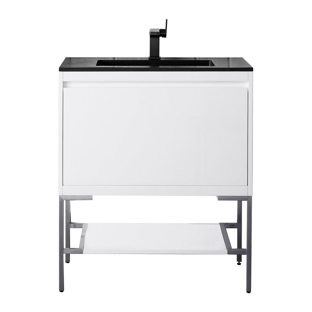 James Martin Vanities Milan 31.5" Single Vanity Cabinet - 801V31.5GWRGDCHB