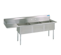 BK Resources BKS-3-15-14-15L Compartment Sinks - BKS-3-15-14-15L