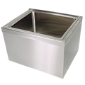 BK Resources BKMS-2424-12-KIT Mop Sinks - BKMS-2424-12-KIT