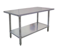Omcan USA Standard Series Stainless Steel Prep Tables - 22076