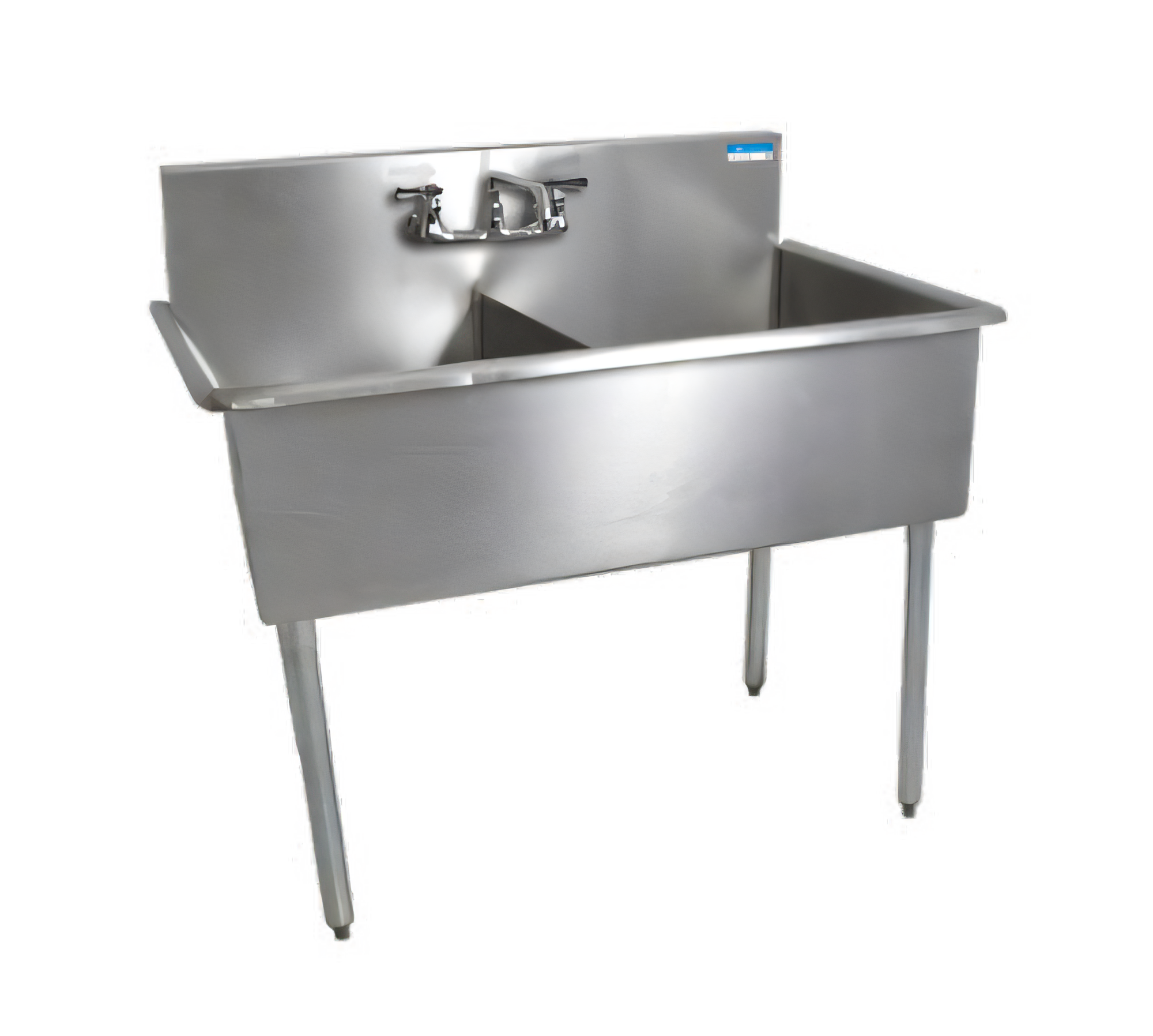 BK Resources BK8BS-2-24-12 Compartment Sinks - BK8BS-2-24-12