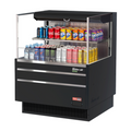 Turbo Air TOM-36L-UF-W(B)-2S-N Open-Air Coolers - TOM-36L-UF-W(B)-2S-N