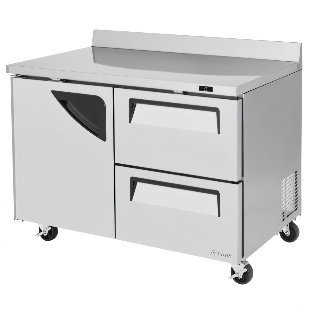 Turbo Air TWR-48SD-D2-N Super Deluxe Worktop Refrigerators - TWR-48SD-D2-N