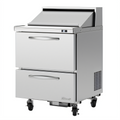 Turbo Air PST-28-D2-N PRO Prep Tables - PST-28-D2-N