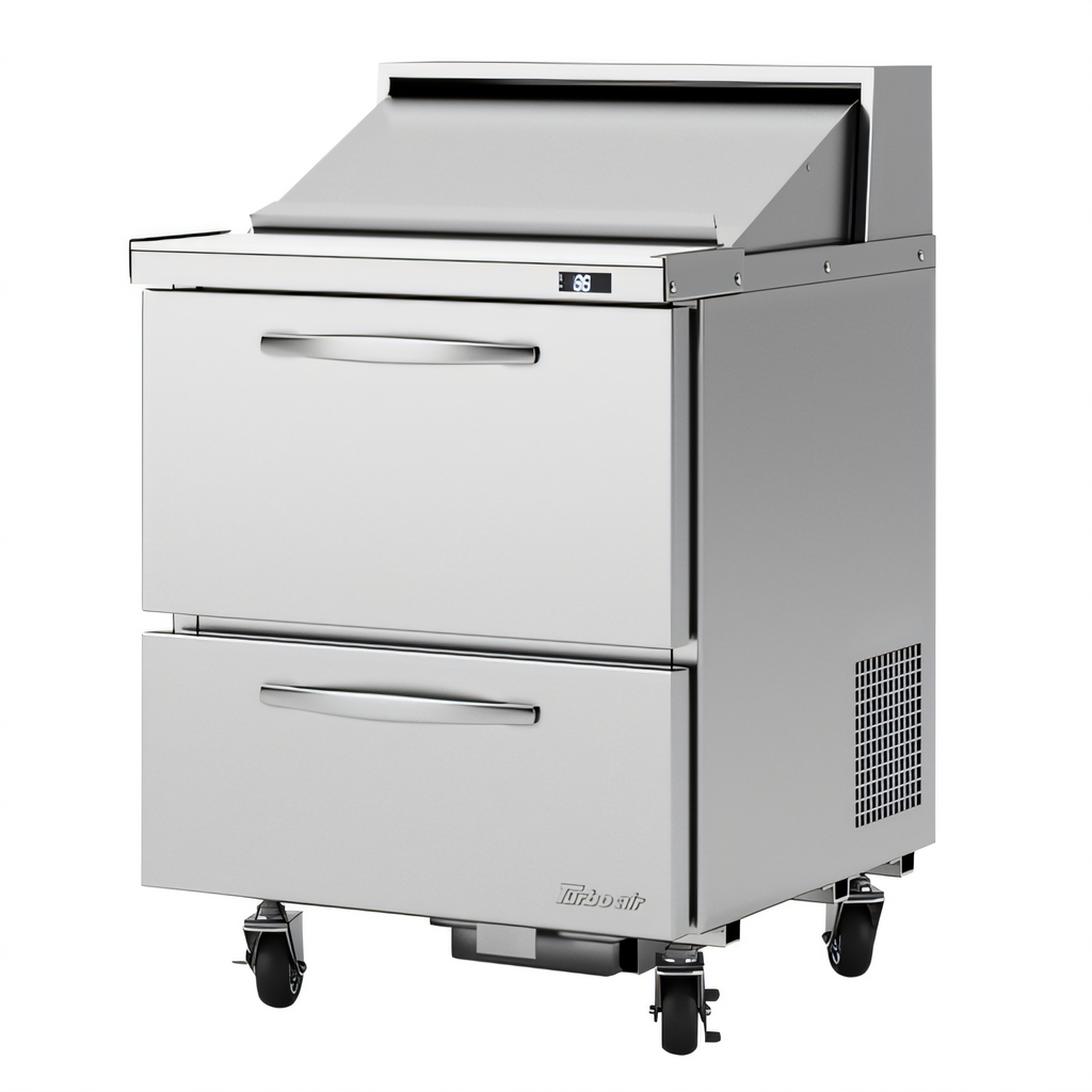 Turbo Air PST-28-D2-N PRO Prep Tables - PST-28-D2-N