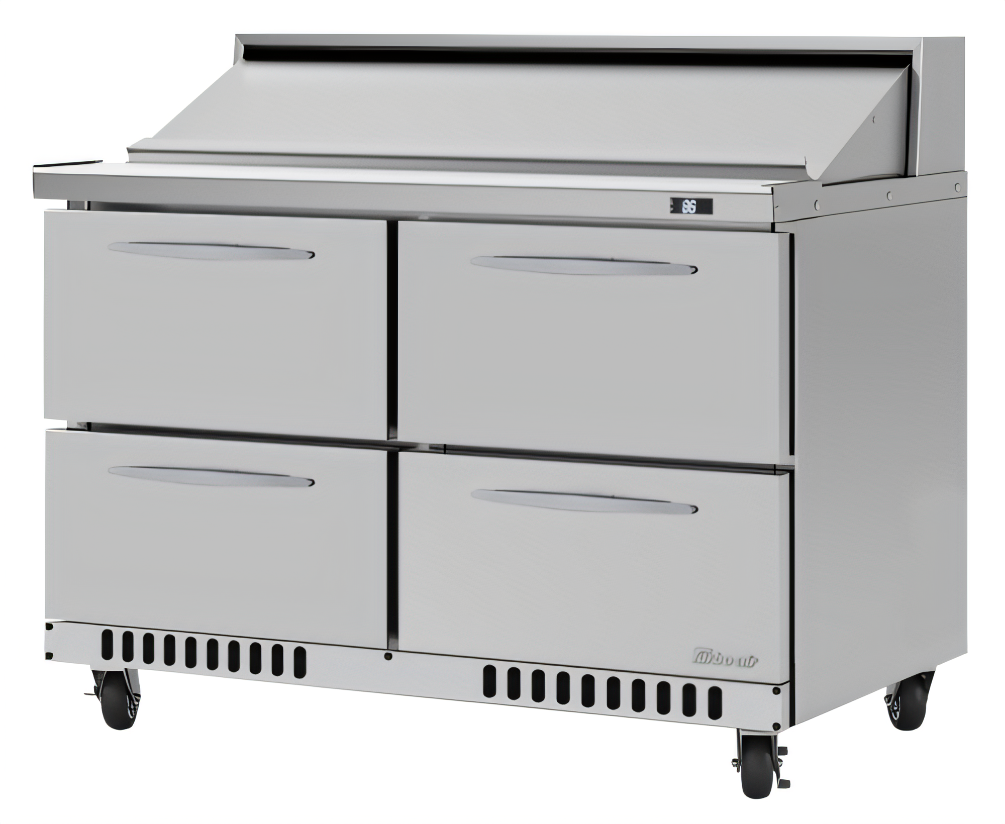 Turbo Air PST-48-D4-FB-N PRO Prep Tables - PST-48-D4-FB-N