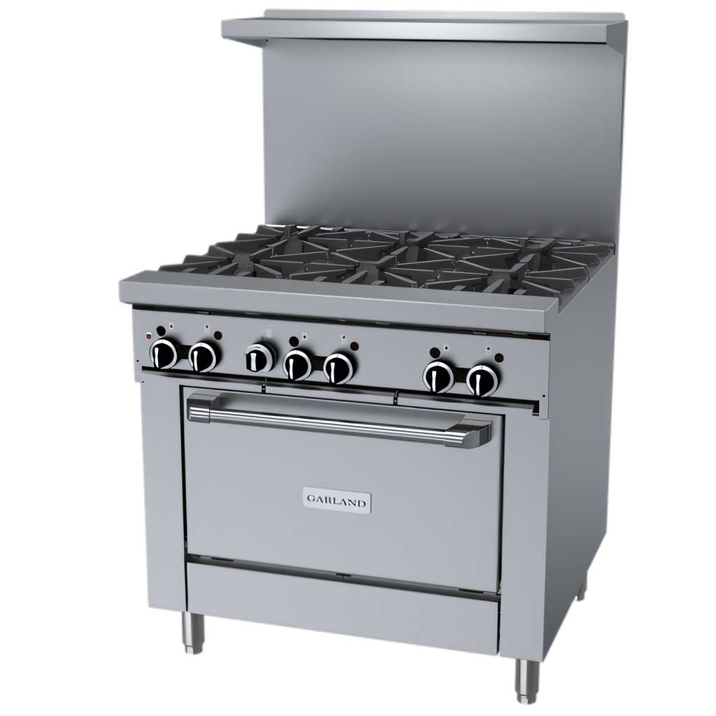Garland GFE36-6R GFE Starfire Pro Gas Ranges - GFE36-6R