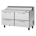 Turbo Air PST-60-D4-N PRO Prep Tables - PST-60-D4-N