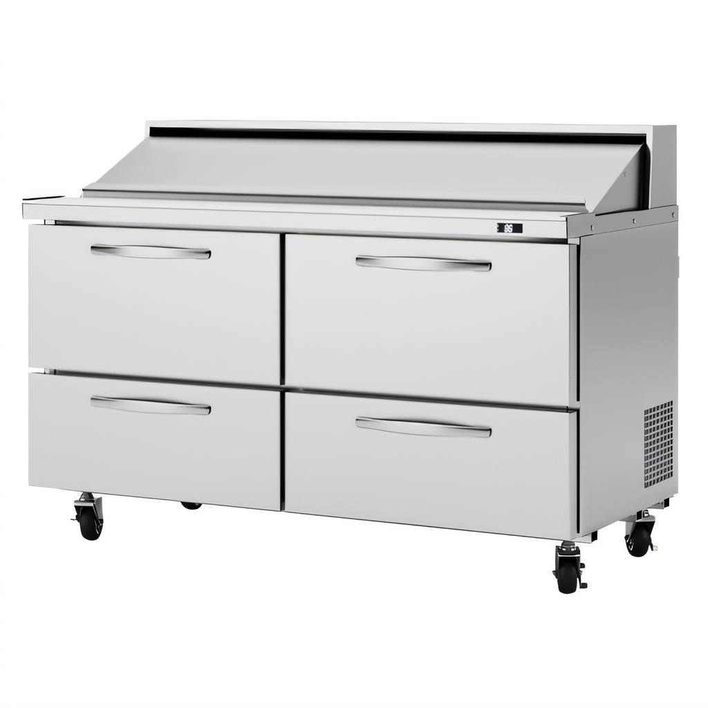 Turbo Air PST-60-D4-N PRO Prep Tables - PST-60-D4-N