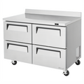 Turbo Air TWR-48SD-D4-N Super Deluxe Worktop Refrigerators - TWR-48SD-D4-N