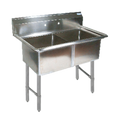 BK Resources BKS6-2-24-14S Compartment Sinks - BKS6-2-24-14S