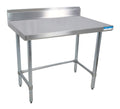 BK Resources QVTR5OB-3630 Stainless Steel Prep Tables