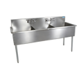 BK Resources BK8BS-3-24-12 Compartment Sinks - BK8BS-3-24-12
