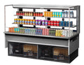 Turbo Air TOM-72L-UFD-S-3SI-N Countertop Refrigerated Display Cases - TOM-72L-UFD-S-3SI-N