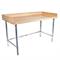 BK Resources MBTSOB-4830 Stainless Steel Prep Tables - MBTSOB-4830