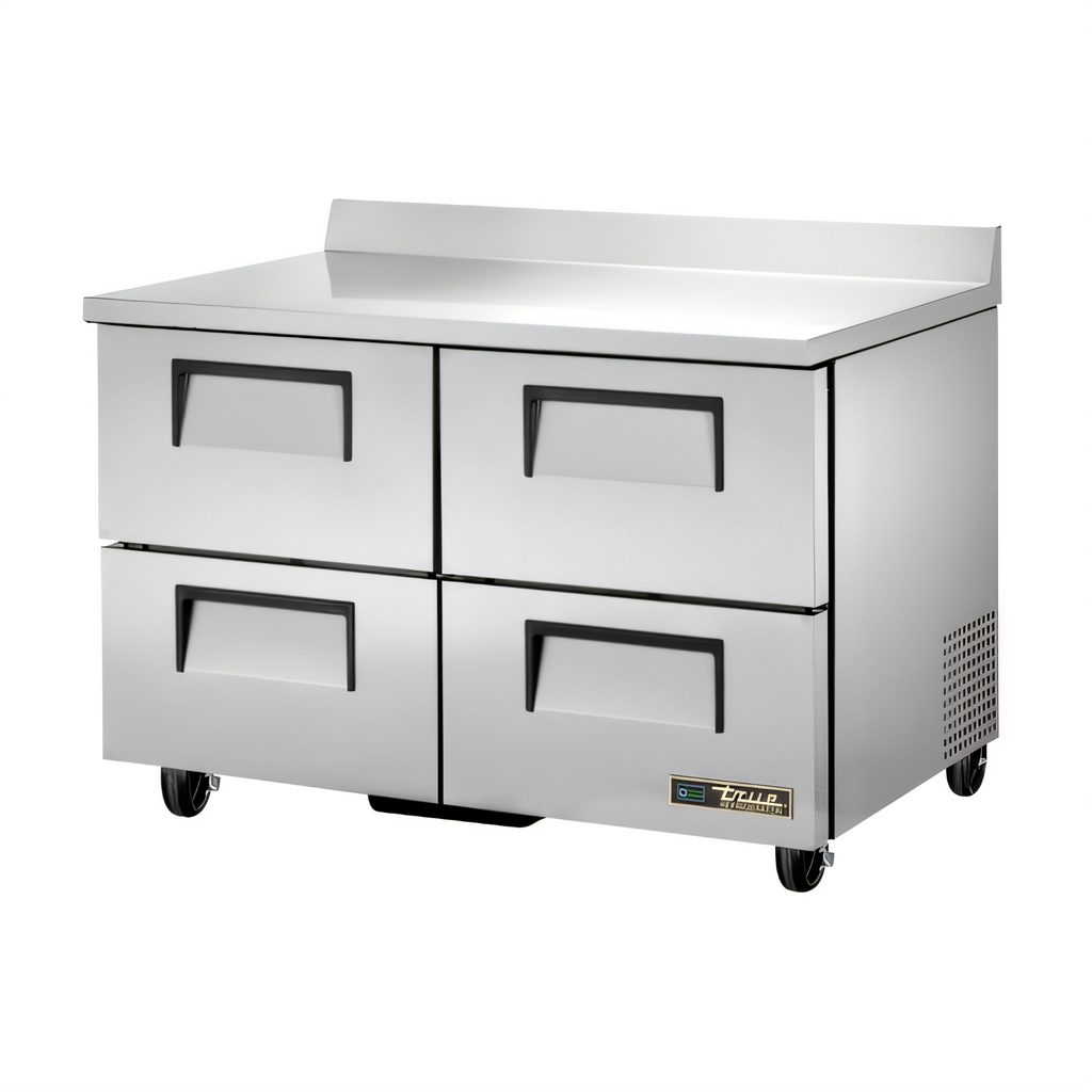 True Mfg. - General Foodservice TWT-48D-4-HC Worktop Refrigerators - TWT-48D-4-HC