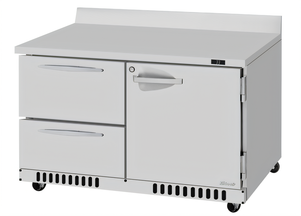 Turbo Air PWR-48-D2R(L)-FB-N PRO Worktop Refrigerators