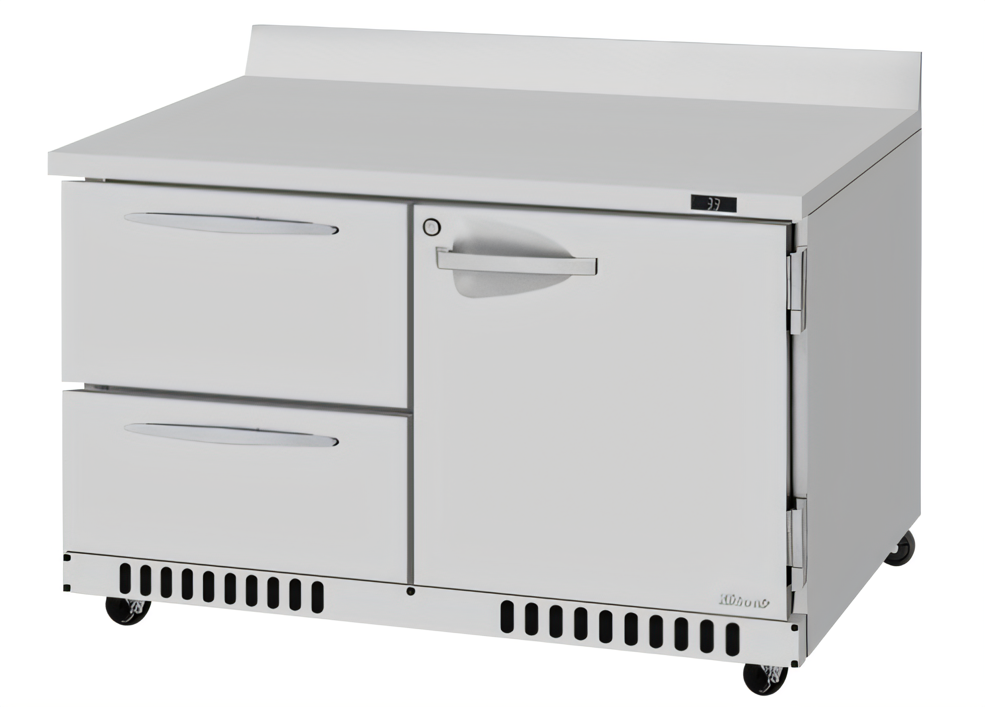 Turbo Air PWR-48-D2R(L)-FB-N PRO Worktop Refrigerators