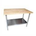 BK Resources Stainless Steel Prep Tables - MFTG-9630