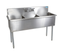 BK Resources BK8BS-3-1821-12 Compartment Sinks - BK8BS-3-1821-12