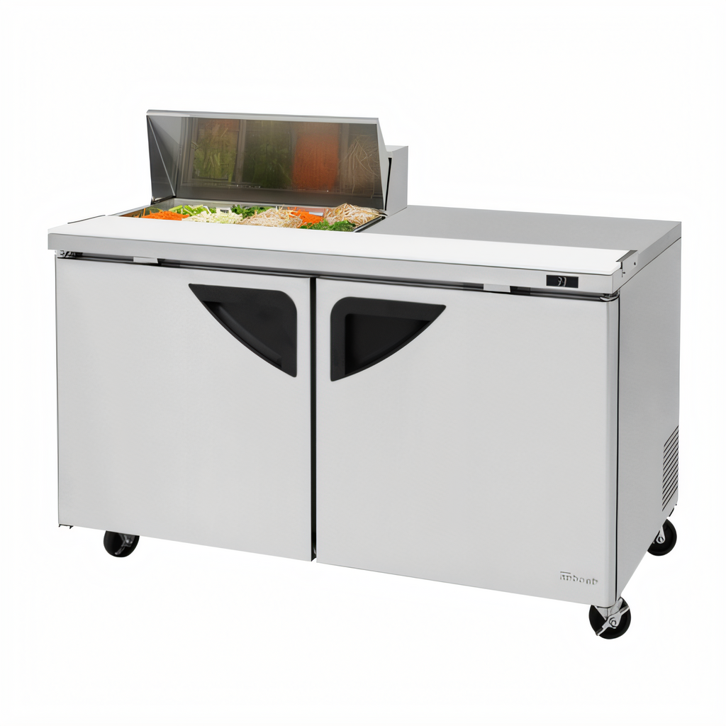 Turbo Air TST-60SD-08S-N(-LW) Super Deluxe Prep Tables - TST-60SD-08S-N(-LW)