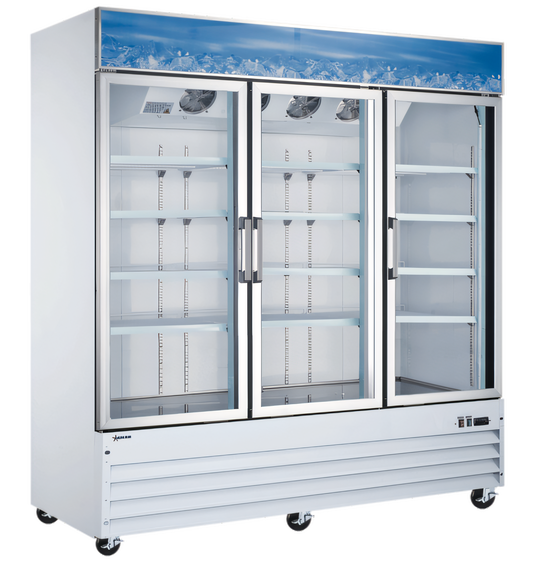 Omcan USA 50052 Glass Door Merchandisers - 50052