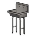 BK Resources MSHS-24F2 Hand Sinks - MSHS-24F2