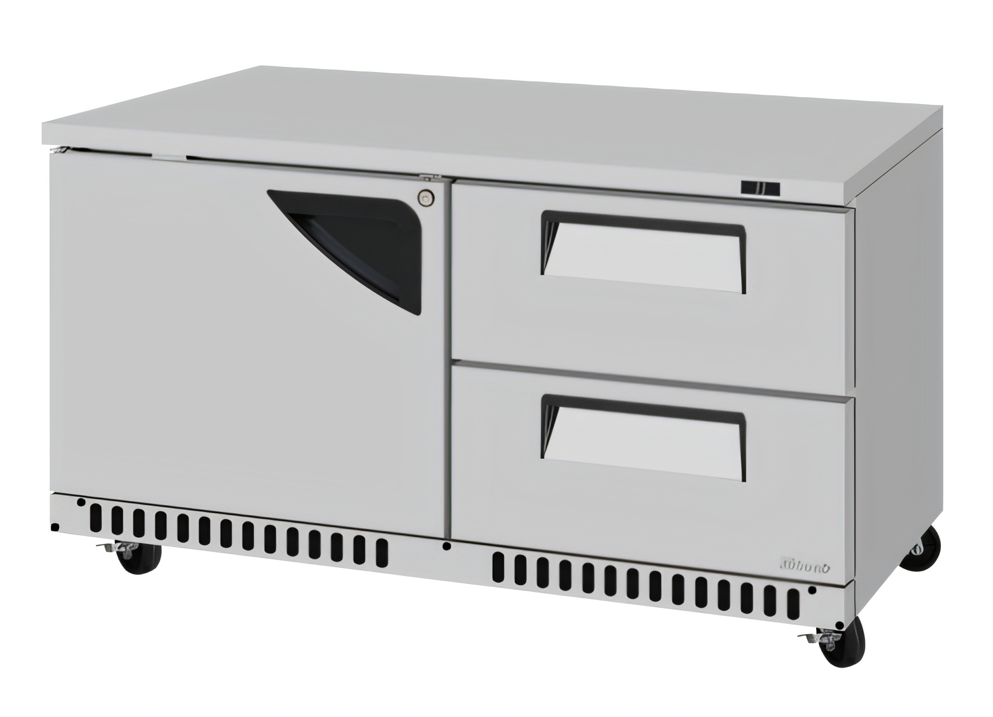 Turbo Air TUR-60SD-D2R(L)-FB-N Super Deluxe Reach-in Refrigerators