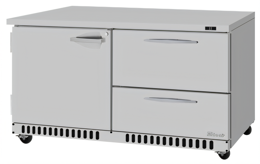 Turbo Air PUR-60-D2R(L)-FB-N PRO Reach-in Refrigerators - PUR-60-D2R(L)-FB-N