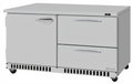 Turbo Air PUR-60-D2R(L)-FB-N PRO Reach-in Refrigerators - PUR-60-D2R(L)-FB-N