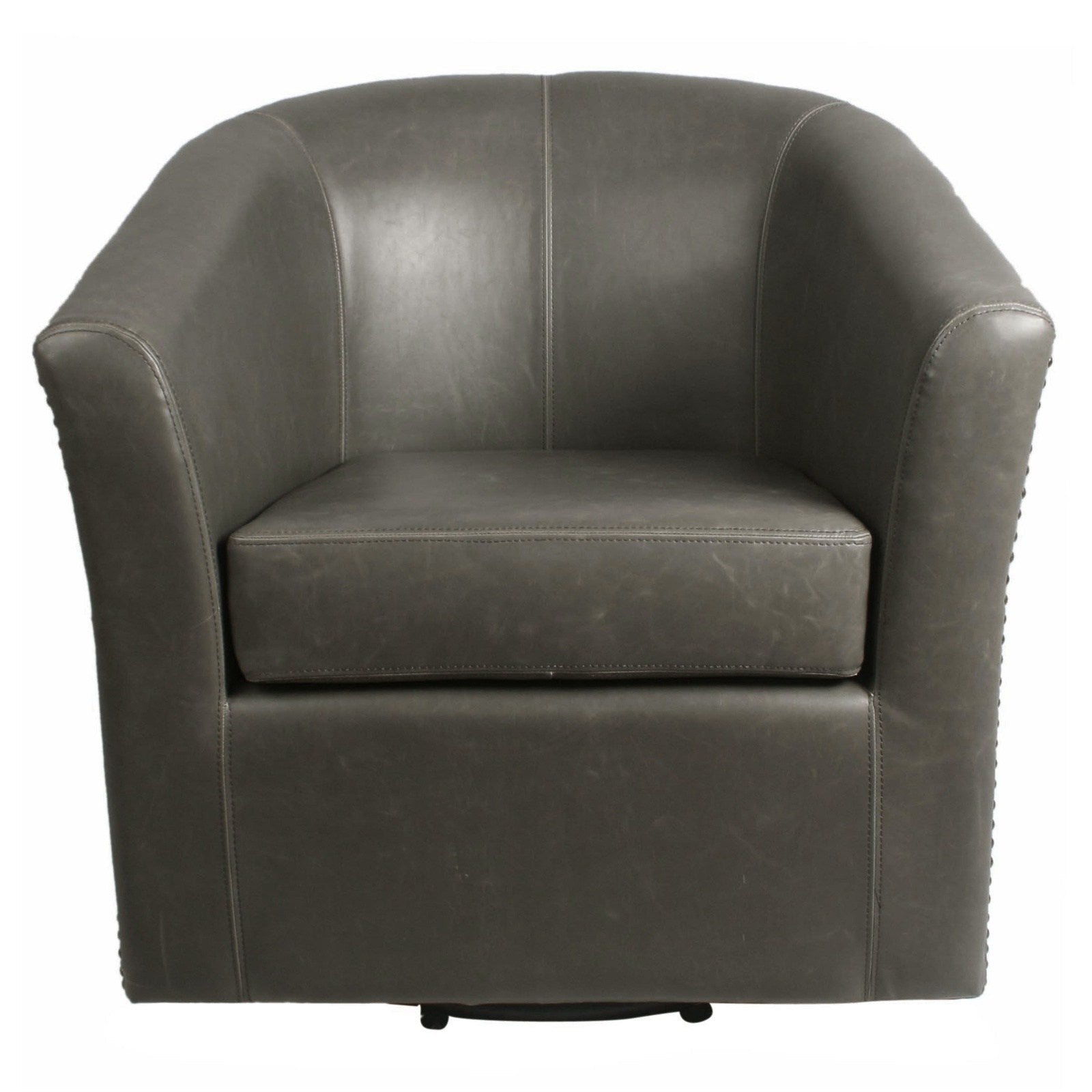 New Pacific Direct Ernest Bonded Leather Swivel Chair  - 1900046-V04