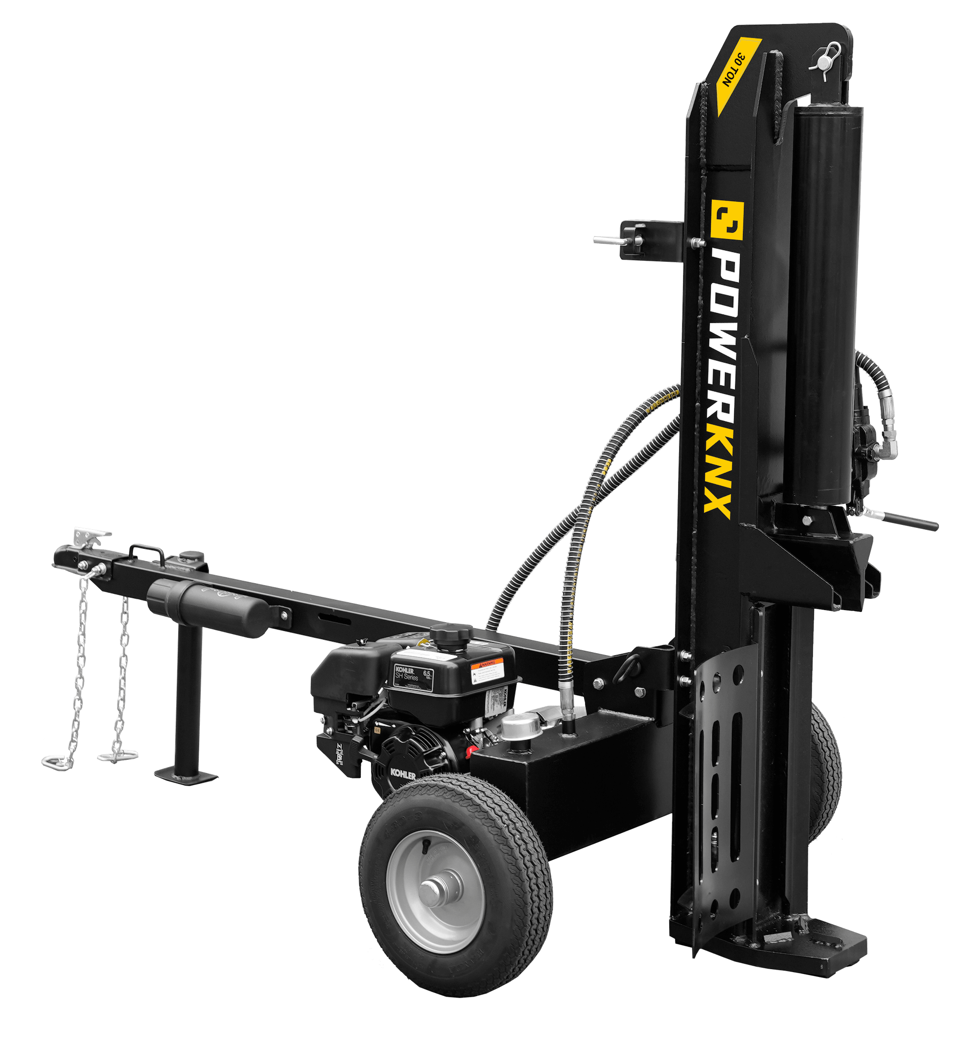 POWERKNX 30-Ton Vertical/Horizontal Gas Log Splitter - 31-401