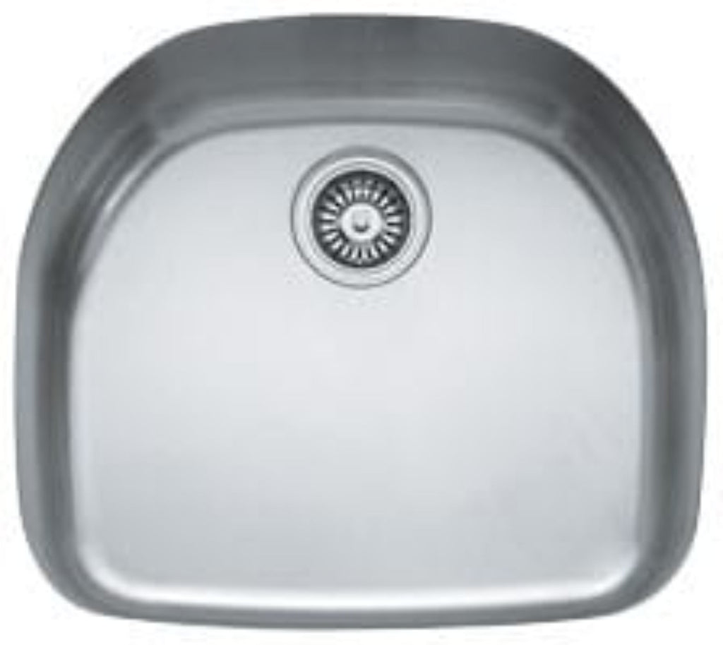 FRANKE PCX1102109 Franke Prestige 22.25-In. X 20-In. 18 Gauge Stainless Steel Undermount Single Bowl Kitchen Sink -