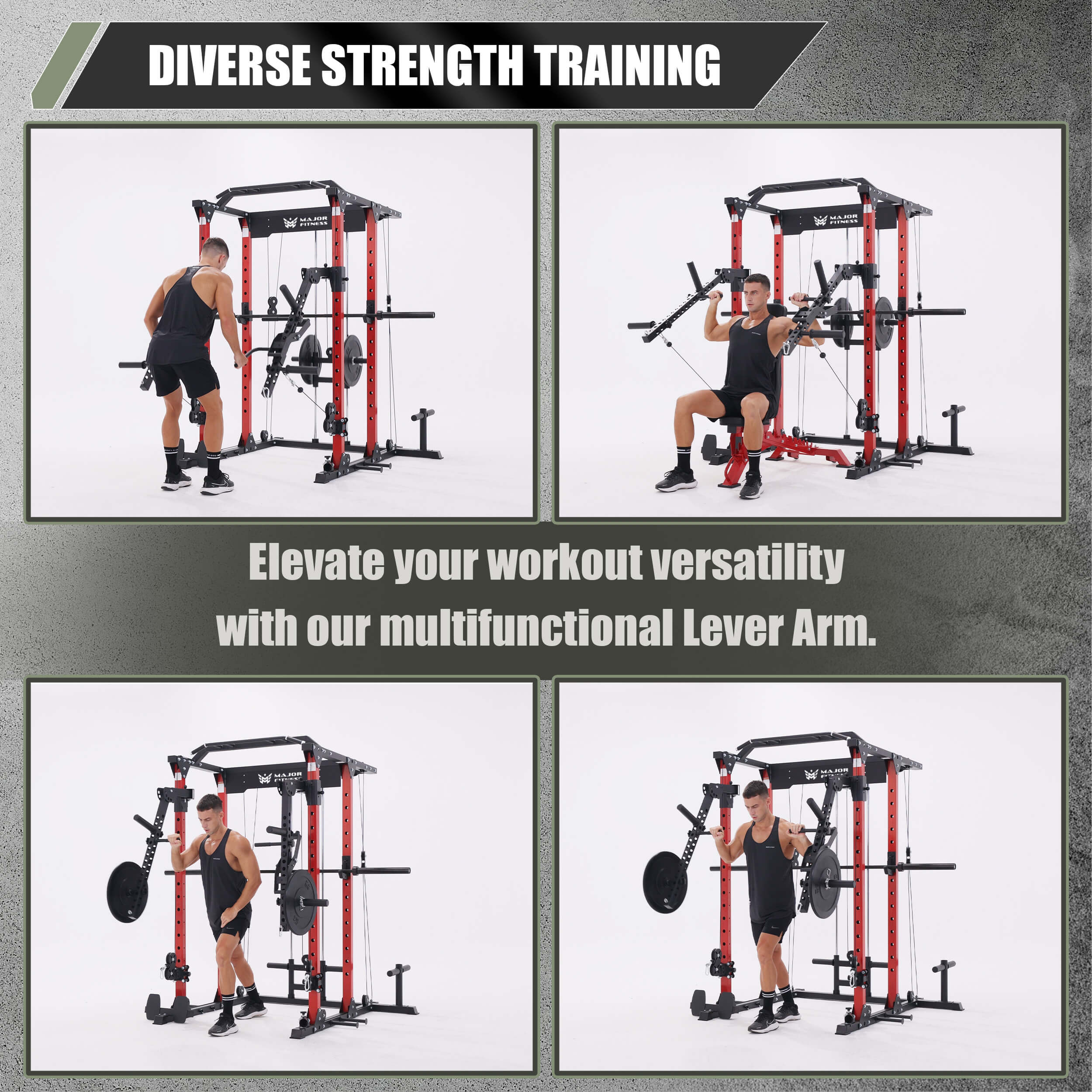 Major Fitness Lever Arms - LA57