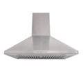 Proline PLJW 129 - Ducted Indoor/Outdoor Wall-Mounted Range Hood, 900/1200 CFM | Stainless Steel Finish - PLJW 129.24