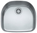 FRANKE PRX11021 Franke Prestige 22.25-In. X 20-In. 18 Gauge Stainless Steel Undermount Single Bowl Kitchen Sink -