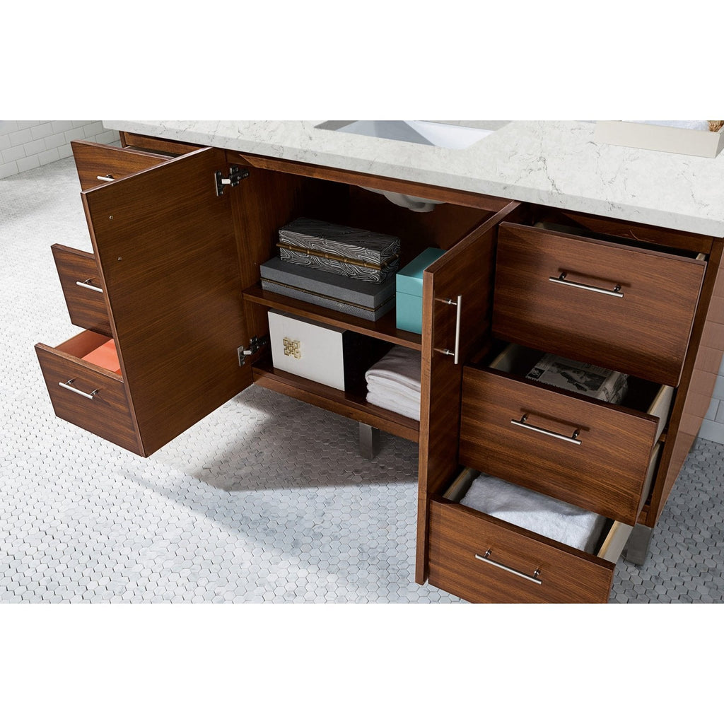 James Martin Vanities Metropolitan 60" Single Vanity -  850-V60S-SOK-3CAR