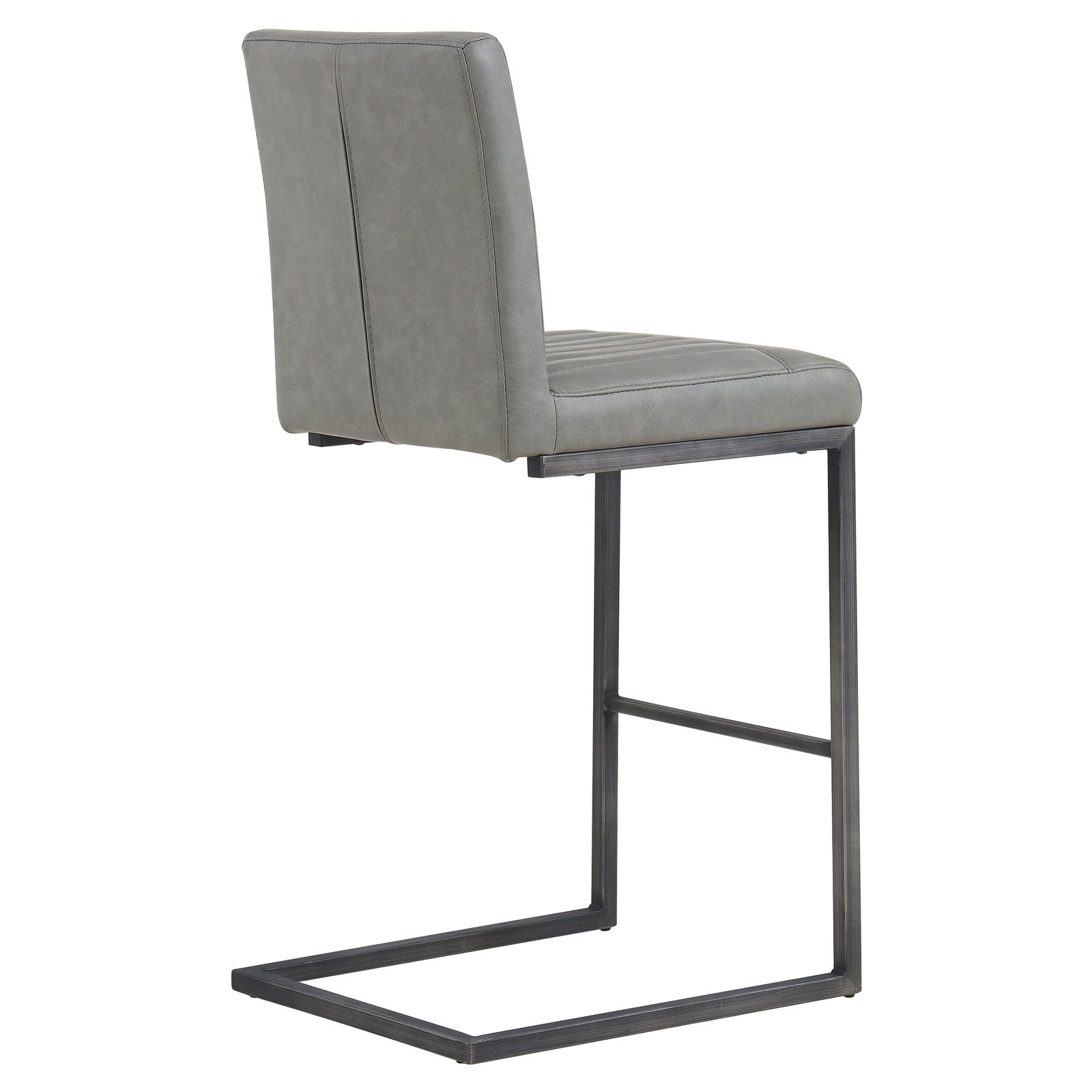 New Pacific Direct Ronan PU Leather Counter Stool, (Set of 2)  - 1060008-216