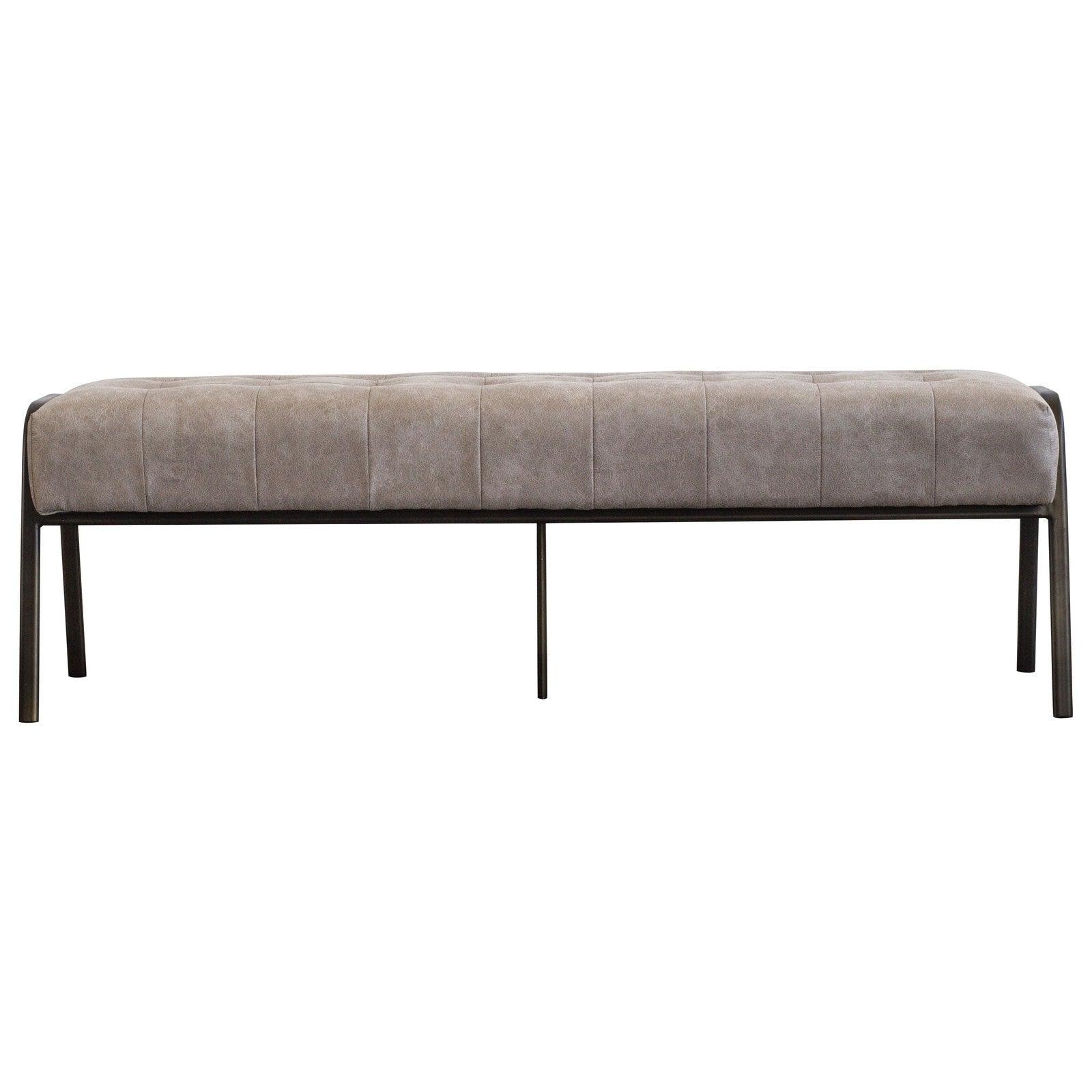New Pacific Direct Venturi PU Leather Tufted Bench 9900025-278