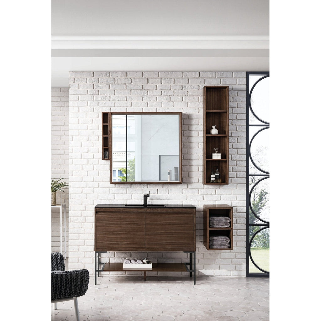James Martin Vanities Milan 47.3" Single Vanity Cabinet - 801V47.3GWRGDCHB
