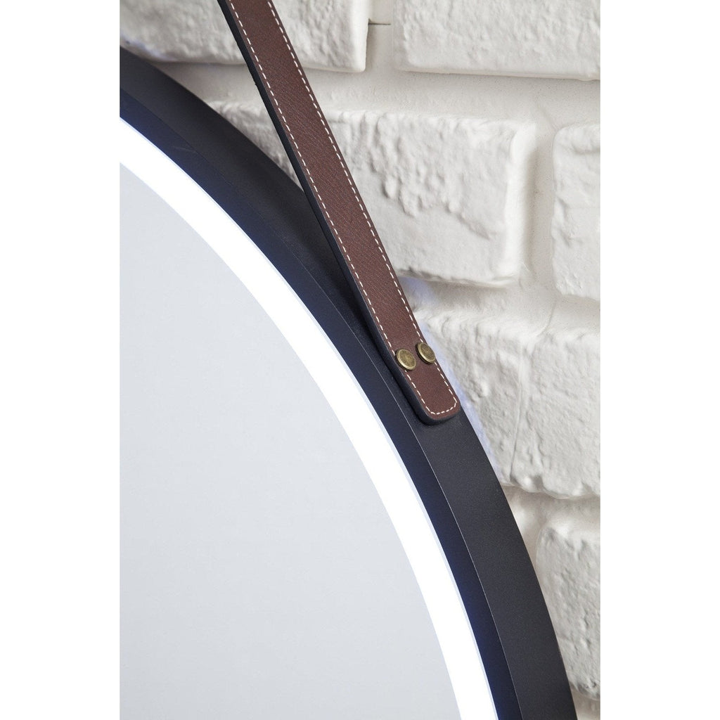 James Martin Vanities Annapolis 27.6" Round Anti-Fogging LED Mirror - 911-M27.6-BGD