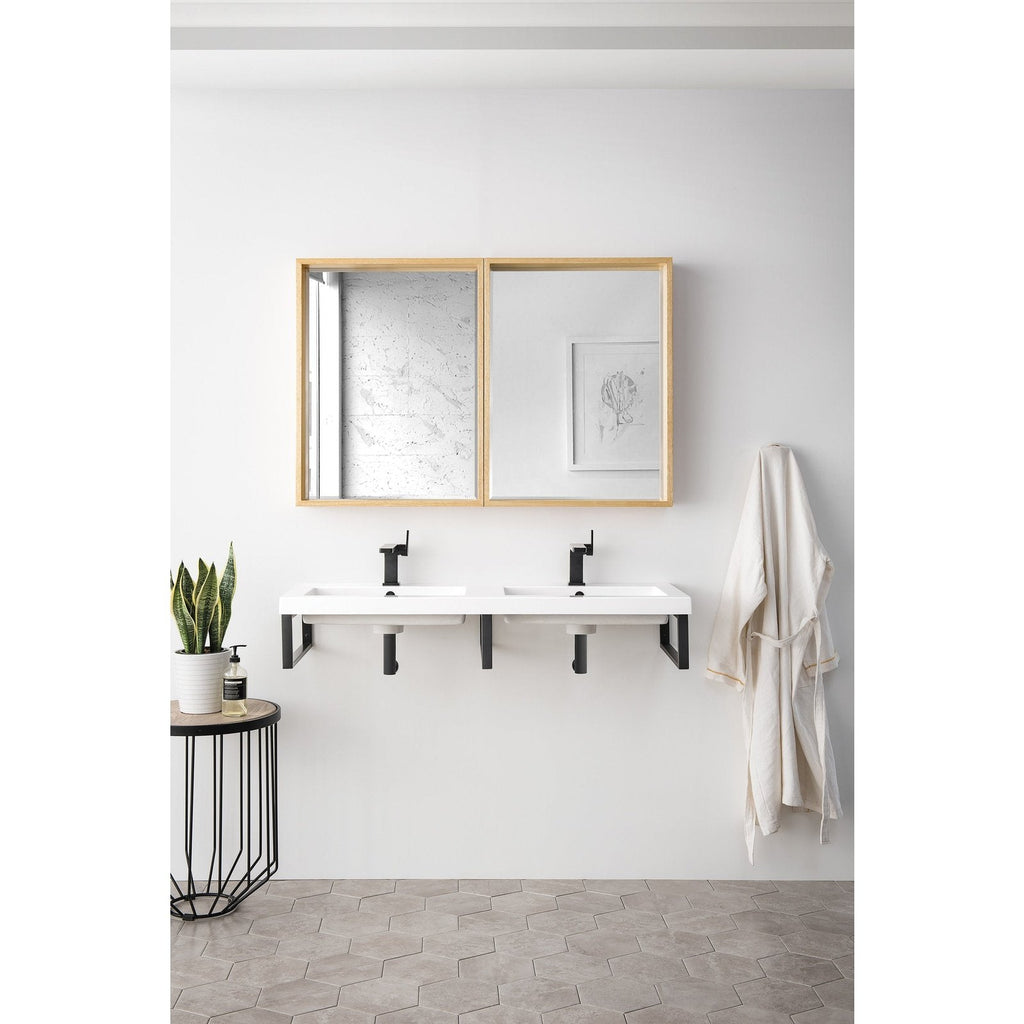 James Martin Vanities Three Boston 18" Wall Brackets - 055BK18BNK63WG2
