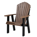 QW Amish Adirondack Chair - Wood Grain Poly - 121L-AHBC2400