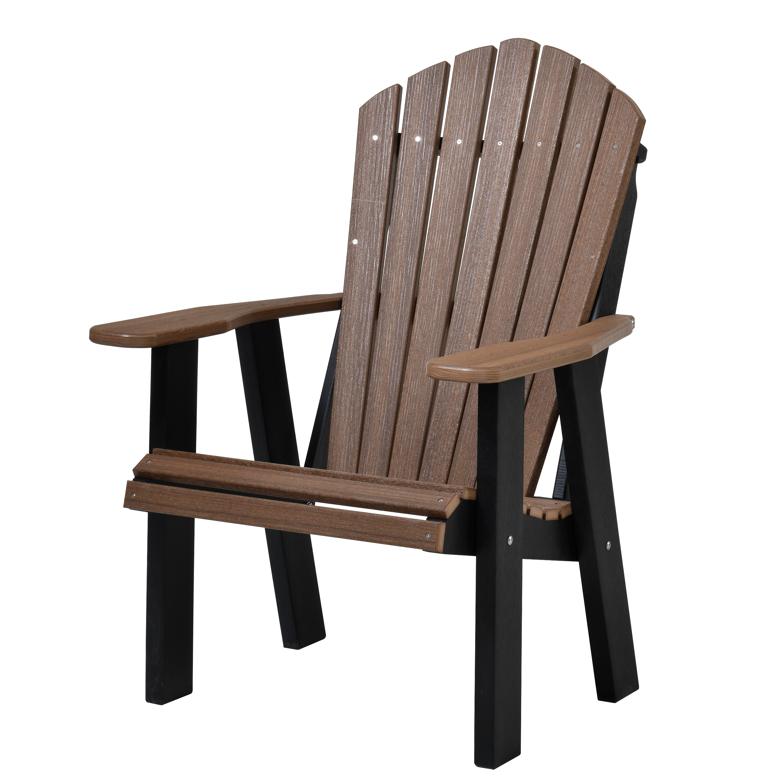 QW Amish Adirondack Chair - Wood Grain Poly - 121L-AHBC2400
