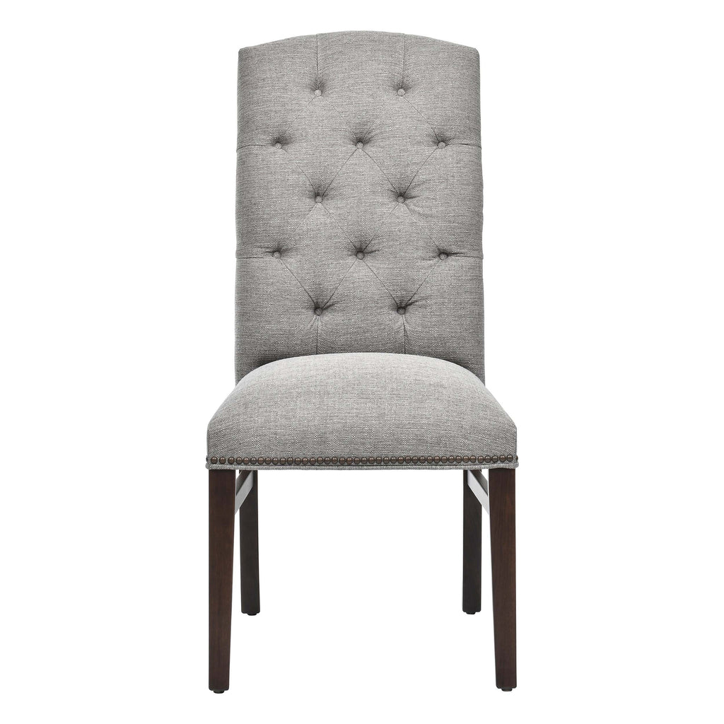 QW Amish Florence 7pc Set w/ Upholstered Chairs - 371Y-FLORENCE|258M-DAL-404-TUFTED(D)-SIDE-1/2SIDE BY SIDE,06 OLD GOLD,SO-PRE-ADD STRETCH