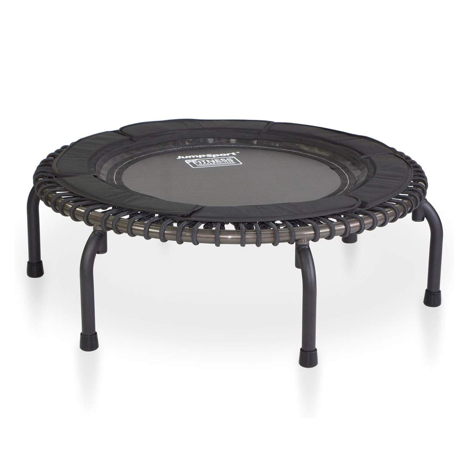 Disc-O-Bed JumpSport 370 PRO Indoor Heavy Duty 39-Inch Trampoline with Handle Bar Accessory - 250176