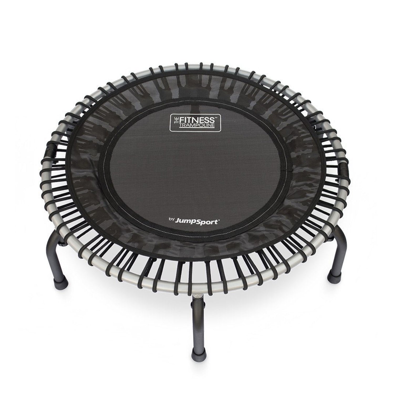 Disc-O-Bed JumpSport 350f Indoor Lightweight 39-Inch Trampoline and Handle Bar Accessory - 250144
