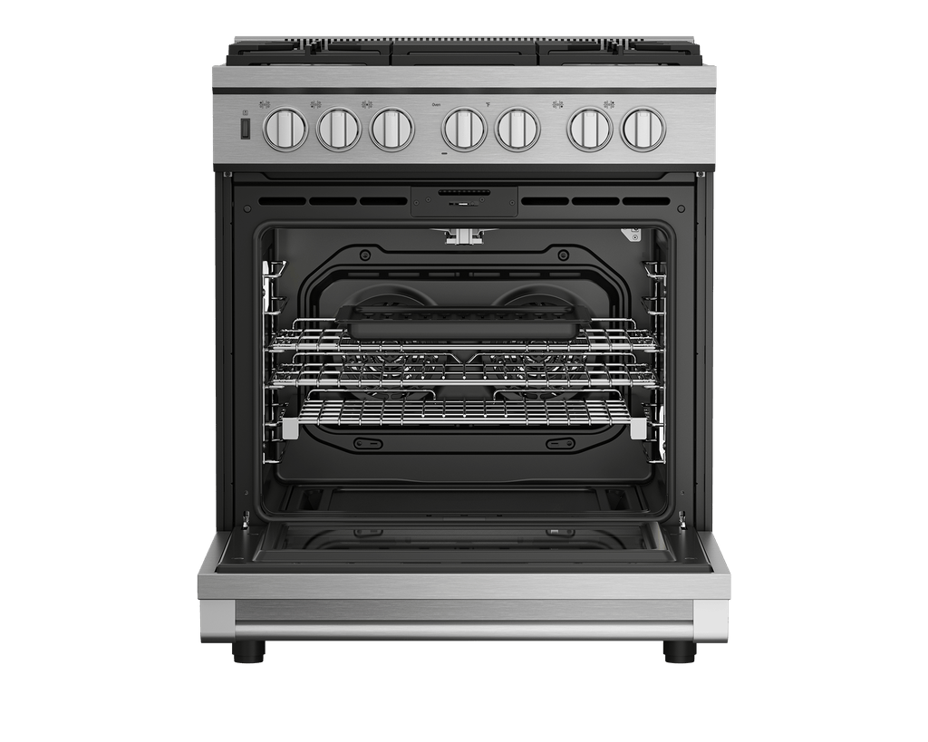 BEKO 30" in Stainless Steel Pro-Style Gas Range in Stainless Steel - PRGR34552SS