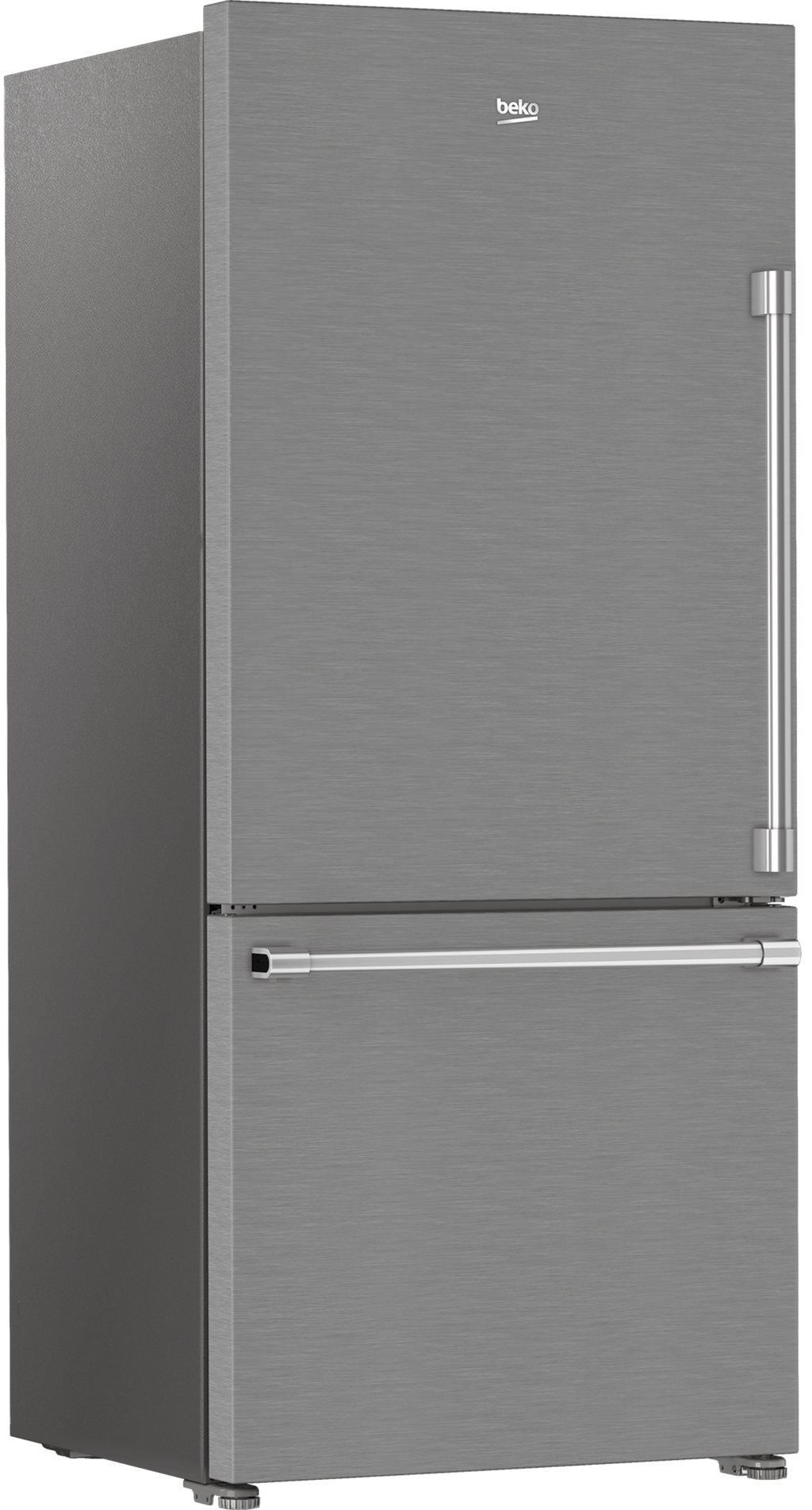 BEKO 30" Bottom Freezer Refrigerator with HarvestFresh in Stainless Steel - BFBD30216SSL