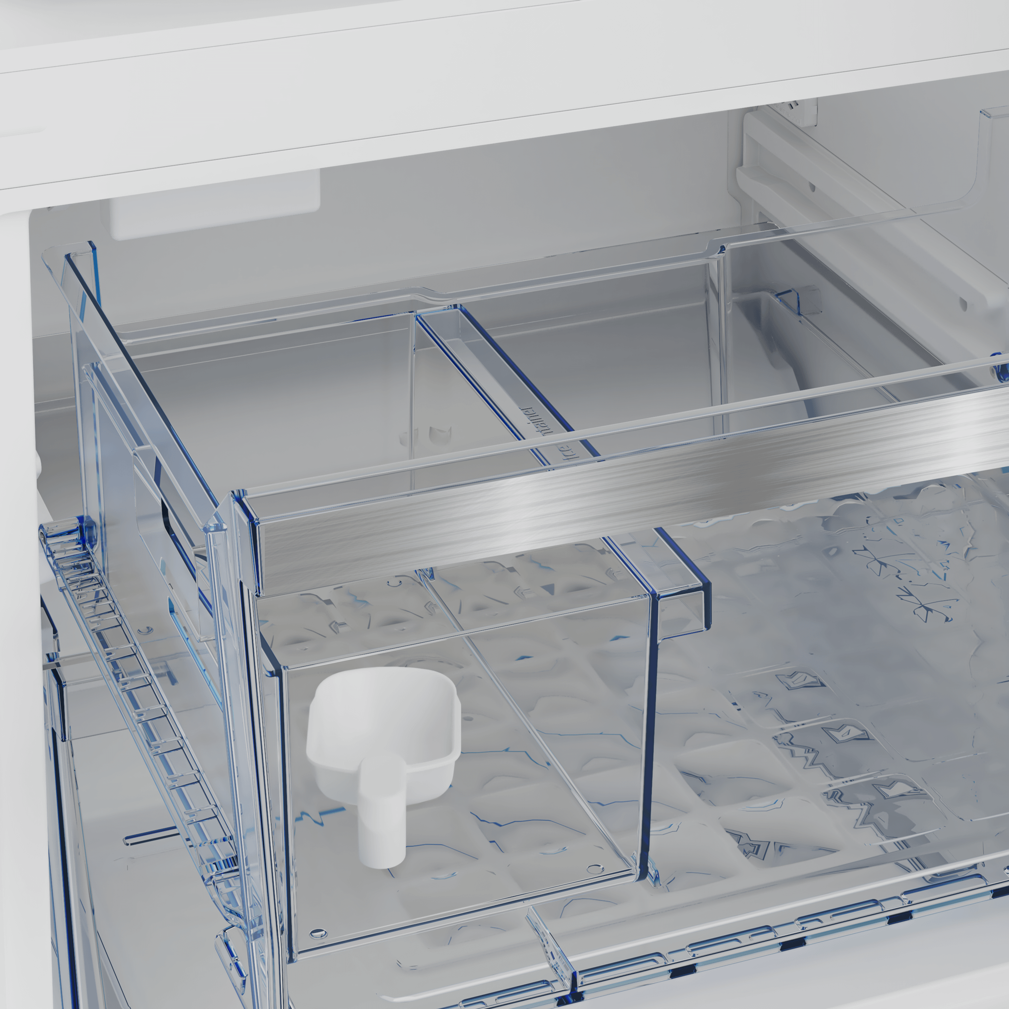 BEKO 30" Bottom Freezer Refrigerator in Stainless Steel - BFBF30116SSIM